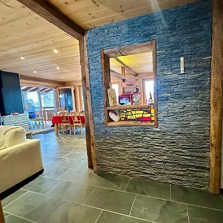Cosy Le Bouquetin Jacuzzi Et Sauna Ideal Familles & Couples Vue Imprenable Domek alpejski *