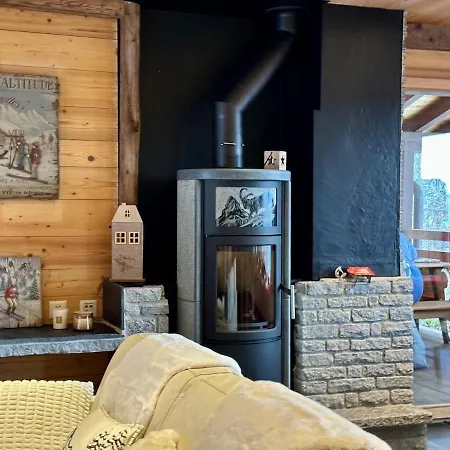 Cosy Le Bouquetin Jacuzzi Et Sauna Ideal Familles & Couples Vue Imprenable Alpehytte