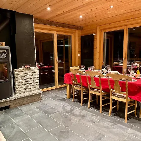 Cosy Le Bouquetin Jacuzzi Et Sauna Ideal Familles & Couples Vue Imprenable Domek alpejski