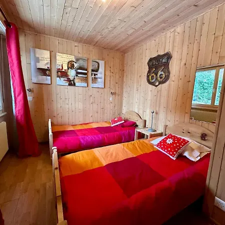 木屋 Cosy Le Bouquetin Jacuzzi Et Sauna Ideal Familles & Couples Vue Imprenable