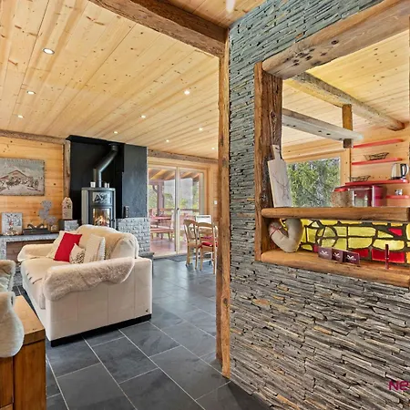 Le Bouquetin Avec Jacuzzi Et Sauna Chalet *
