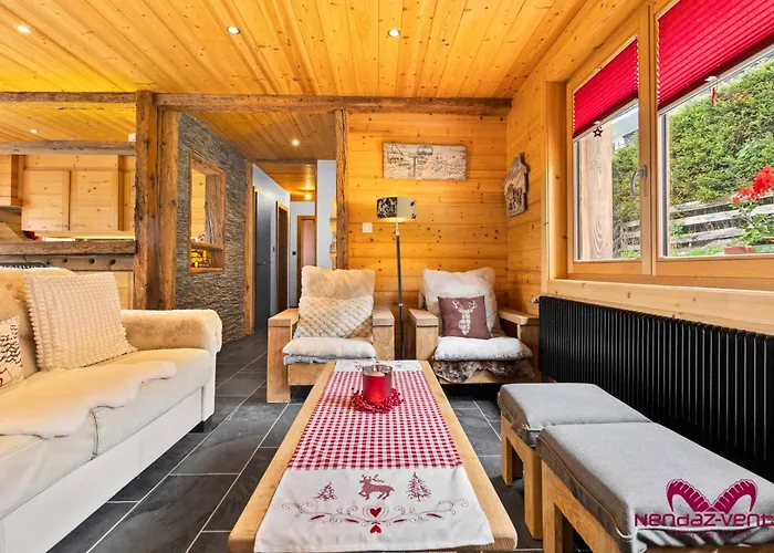 Domek alpejski Cosy Le Bouquetin Jacuzzi Et Sauna Ideal Familles & Couples Vue Imprenable *