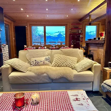 Cosy Le Bouquetin Jacuzzi Et Sauna Ideal Familles & Couples Vue Imprenable Nendaz
