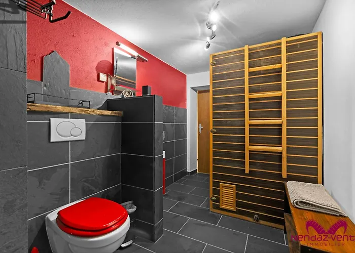 Cosy Le Bouquetin Jacuzzi Et Sauna Ideal Familles & Couples Vue Imprenable Alpehytte *